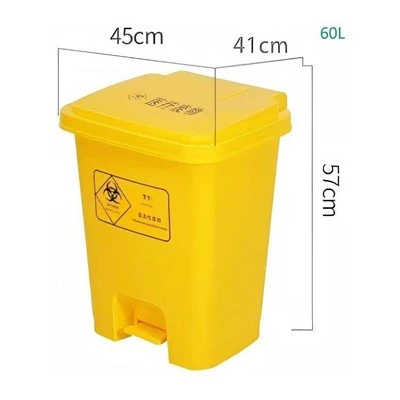 HDPE 13 lítra ruslatunnur